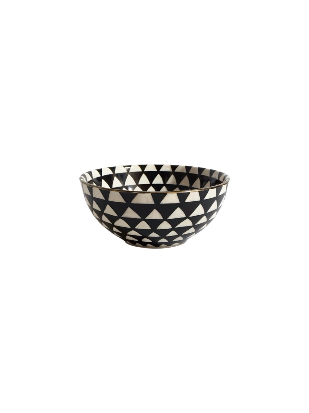 Thyme & Table Dinnerware Black & White Medallion Replacement Bowl